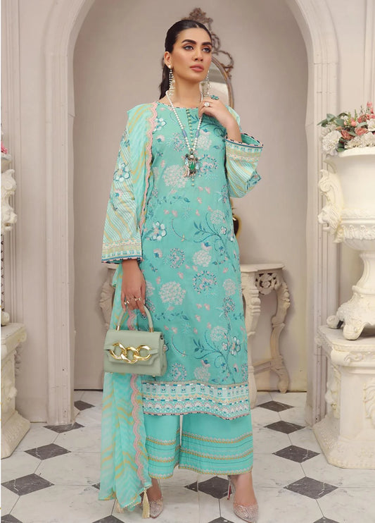 Lakhany Embroidered Dobby Suits Unstitched 3 Piece LSM23SG SG-5018 - Summer Collection Brand Mafia by Zonash