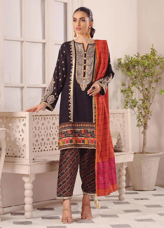 Lakhany Embroidered Dobby Suits Unstitched 3 Piece LSM23SG SG-5023 - Summer Collection Brand Mafia by Zonash