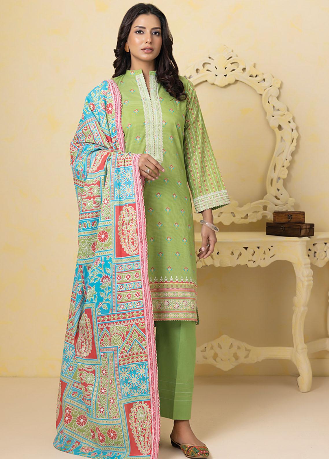 Lakhany Embroidered Lawn Suits Unstitched 3 Piece LSM23SG SED-SR-0076 - Summer Collection Brand Mafia by Zonash