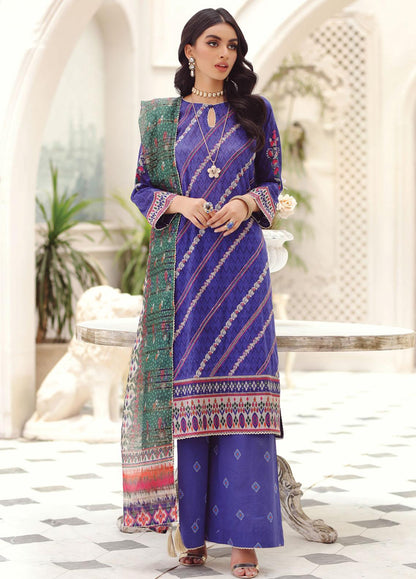 Lakhany Embroidered Lawn Suits Unstitched 3 Piece LSM23SG SG-5013 - Summer Collection Brand Mafia by Zonash