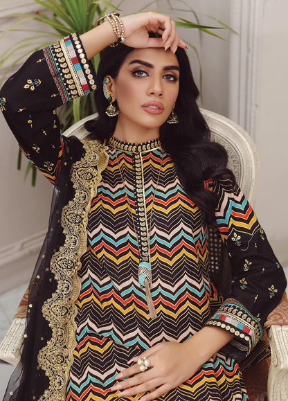 Lakhany Embroidered Lawn Suits Unstitched 3 Piece LSM23SG SG-5015 - Summer Collection Brand Mafia by Zonash