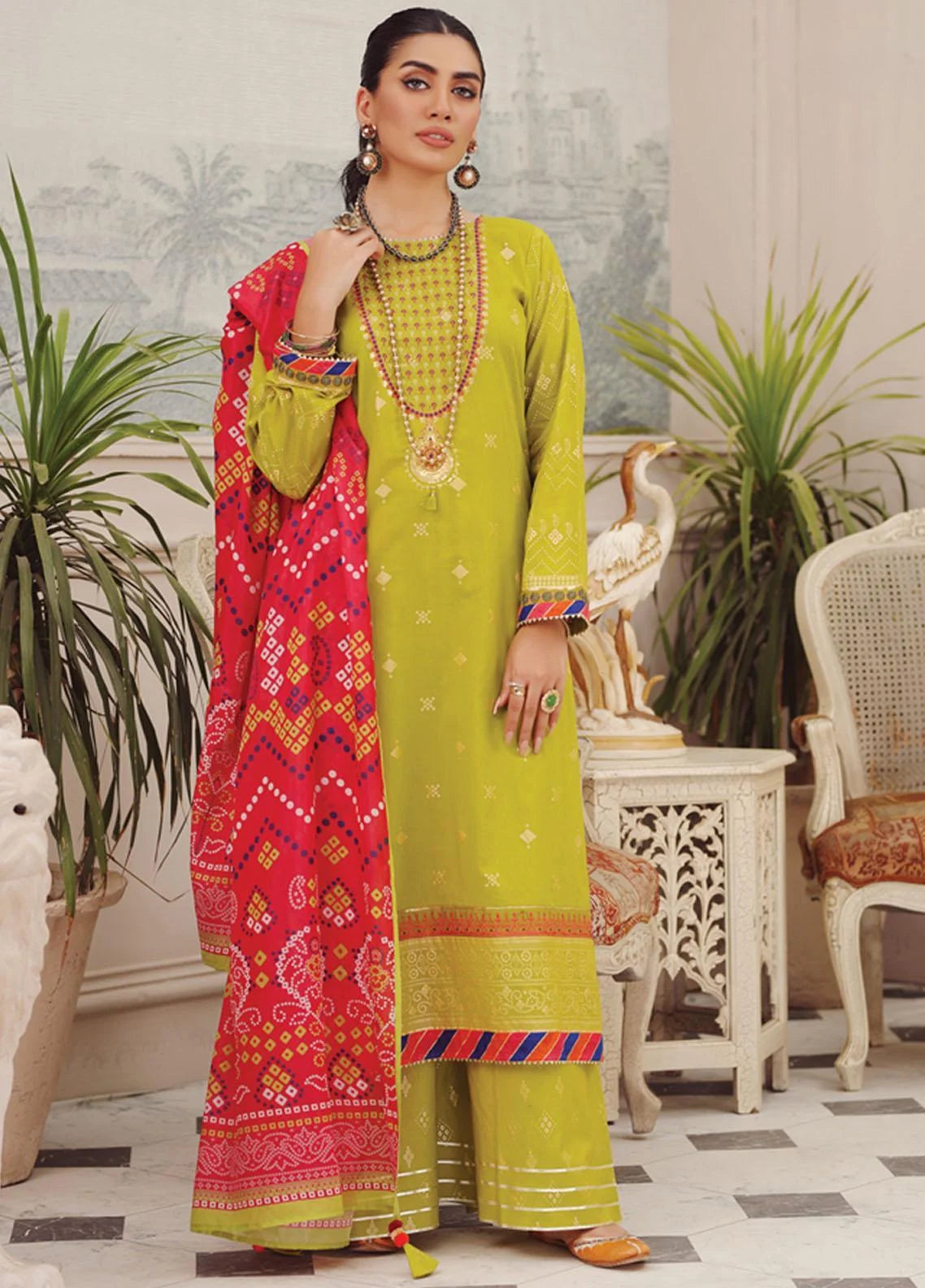 Lakhany Embroidered Lawn Suits Unstitched 3 Piece LSM23SG SG-5017 - Summer Collection Brand Mafia by Zonash