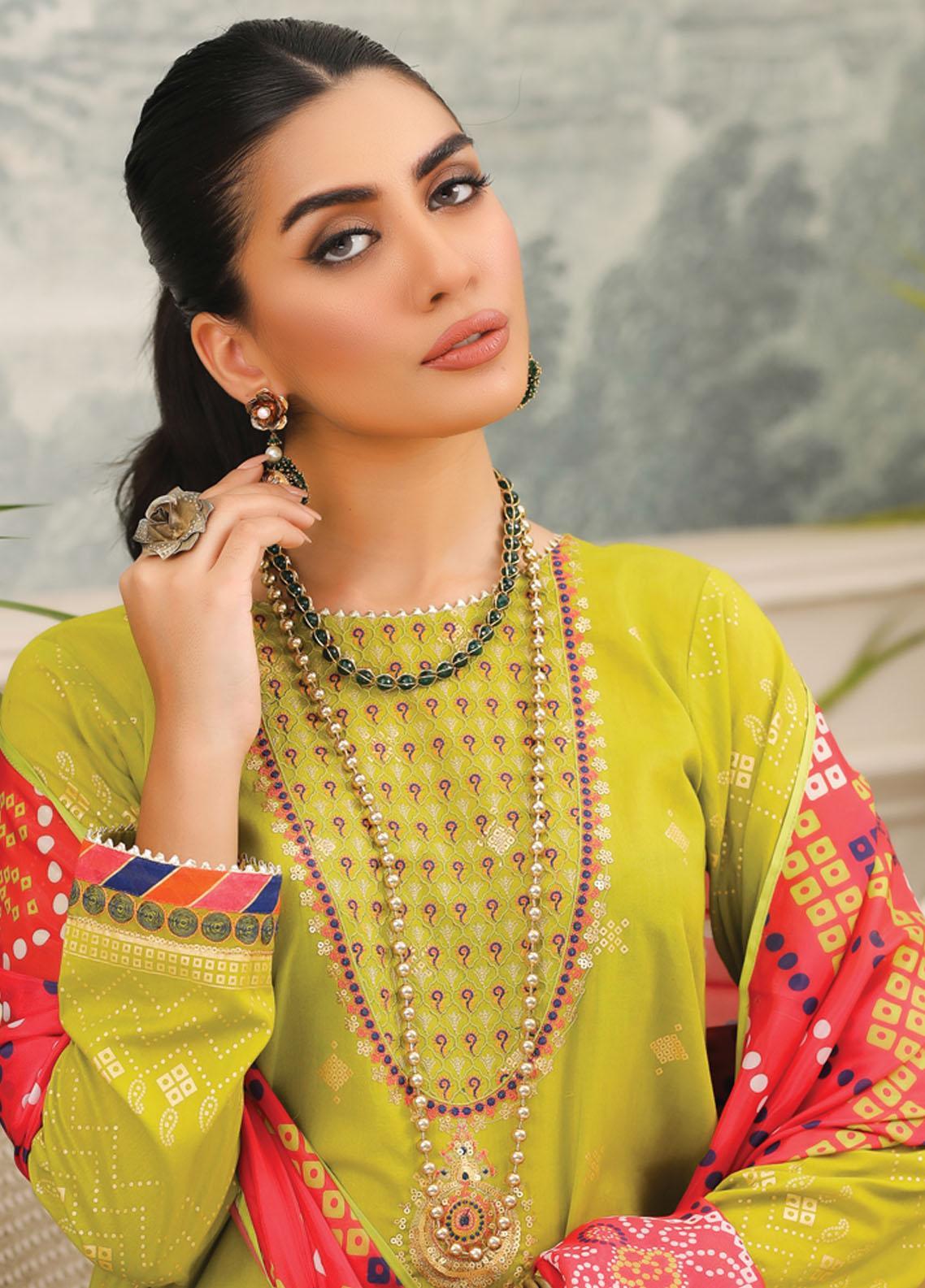 Lakhany Embroidered Lawn Suits Unstitched 3 Piece LSM23SG SG-5017 - Summer Collection Brand Mafia by Zonash