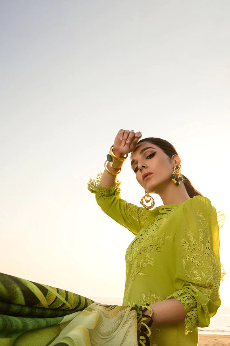 Rang Rasiya Florence Unstitched 3 Piece Embroidered Lawn Suit D-12 Ariana - Summer Collection Brand Mafia by Zonash