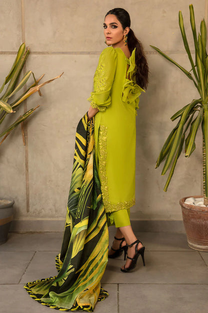 Rang Rasiya Florence Unstitched 3 Piece Embroidered Lawn Suit D-12 Ariana - Summer Collection Brand Mafia by Zonash