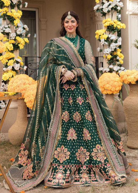 Shehnai By Afrozeh Embroidered Net Suits Unstitched 3 Piece - 06 SHIRIN - Wedding Formals Collection Brand Mafia by Zonash