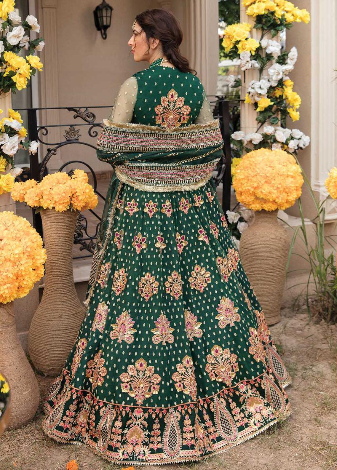 Shehnai By Afrozeh Embroidered Net Suits Unstitched 3 Piece - 06 SHIRIN - Wedding Formals Collection Brand Mafia by Zonash