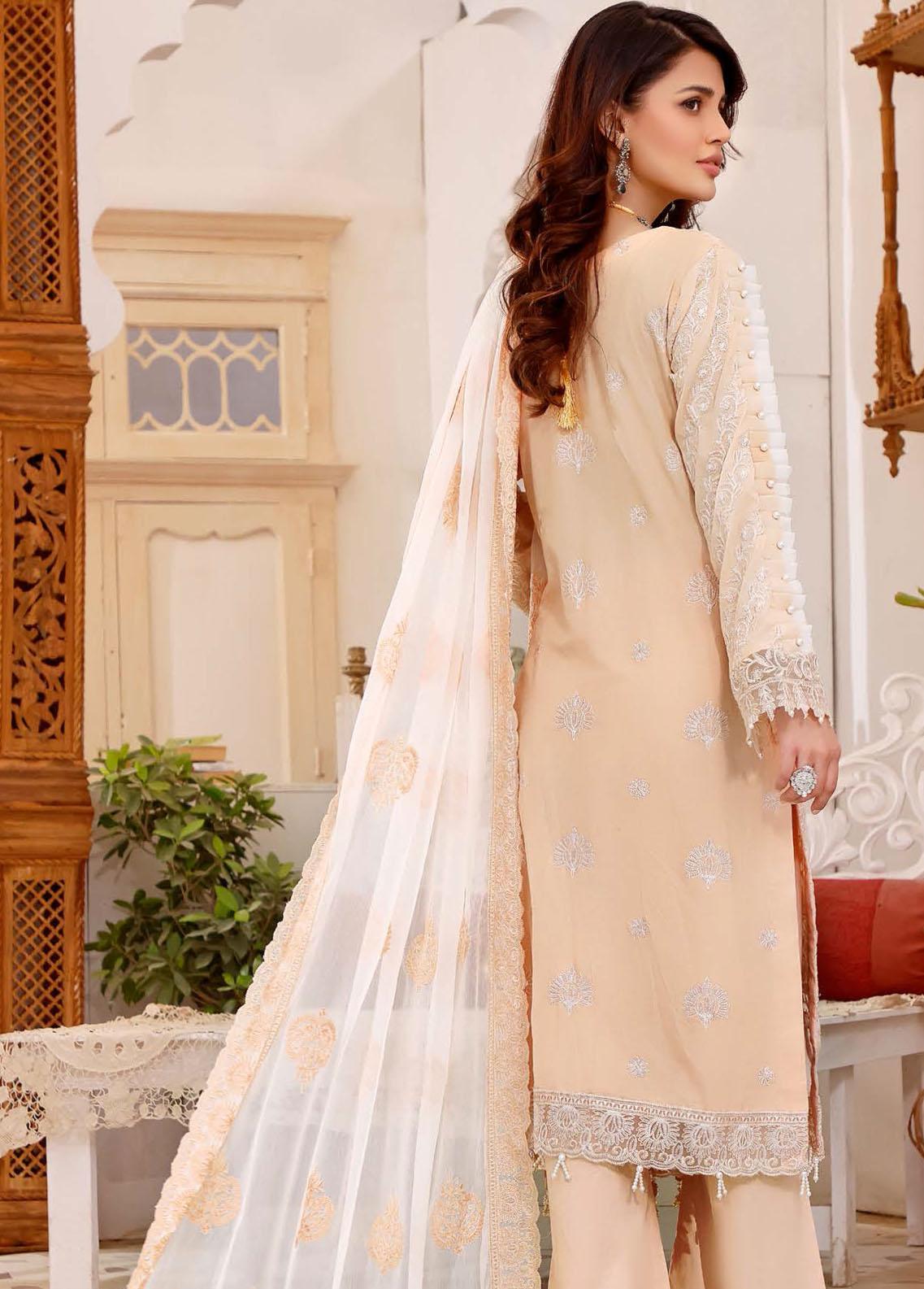 Vasl By Hadia Eman Embroidered Lawn Suits Unstitched 3 Piece HE22V HEVL-06 - Festive Collection Brand Mafia by Zonash