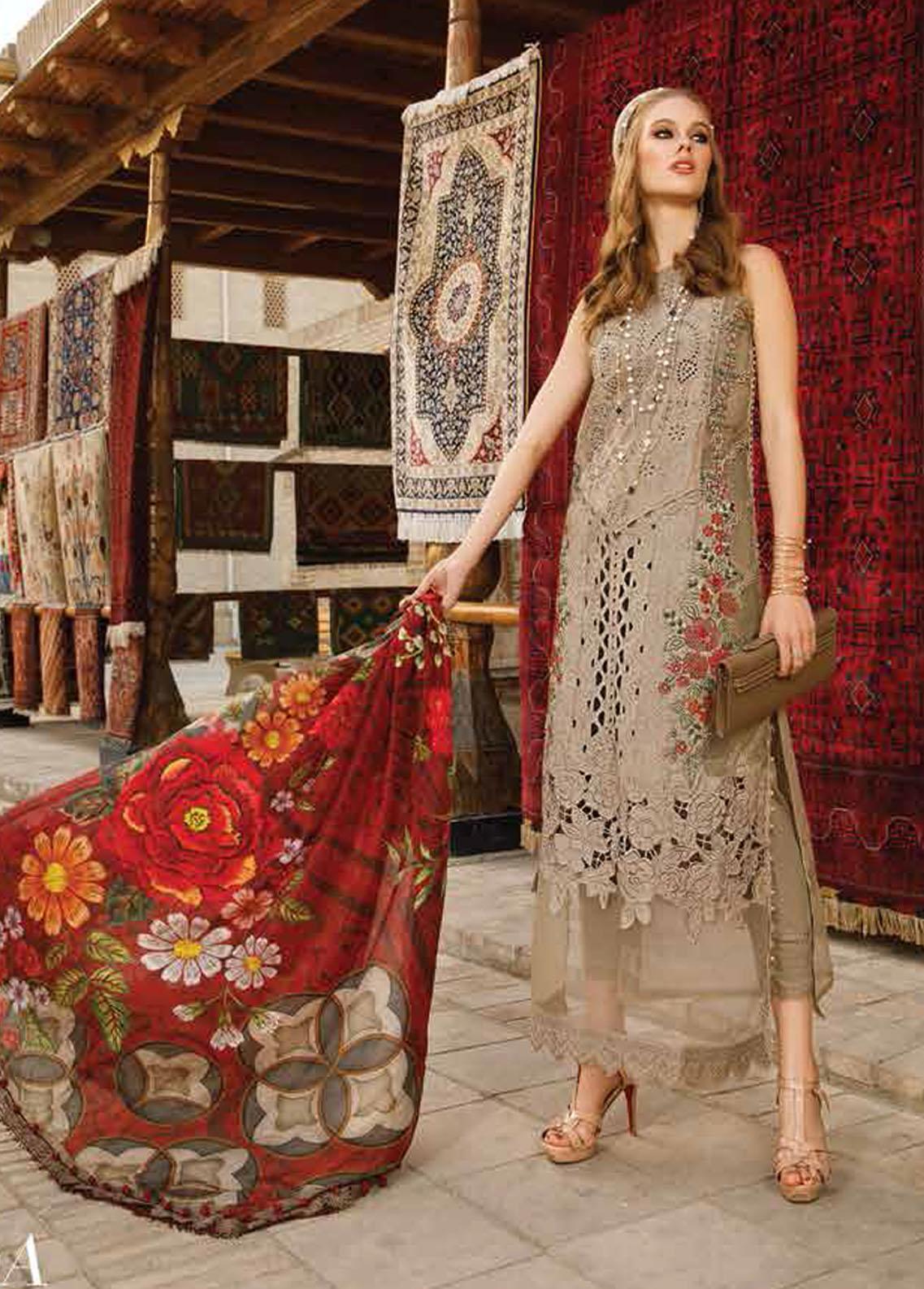 Voyage-A-Luxe-By-Maria-B-Unstitched-3-Piece-Embroidered-Lawn-Suit-MB23V-13A-Eid-Collection