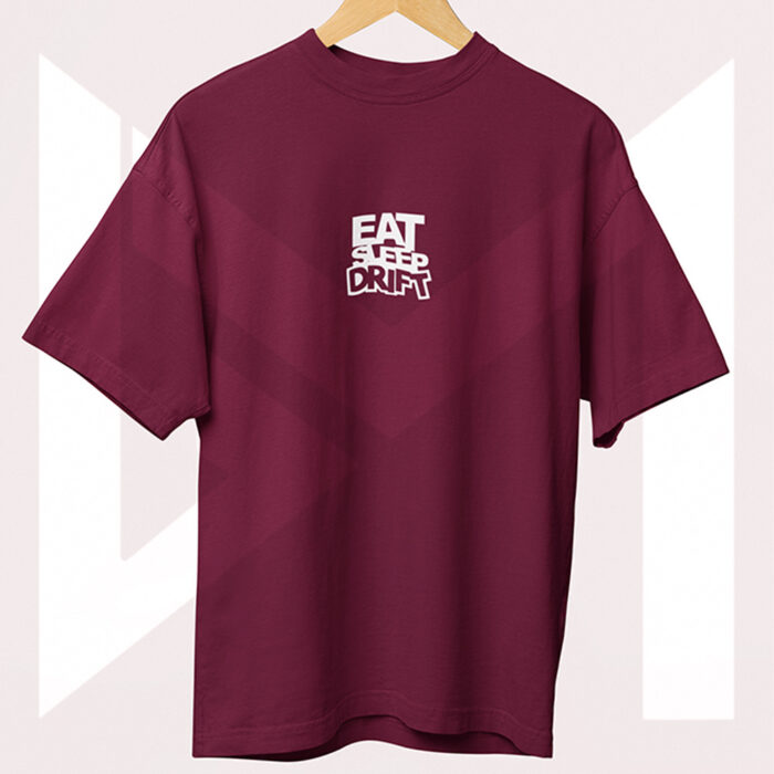 Printed Oversized Drop Shoulder T-shirt For Boys