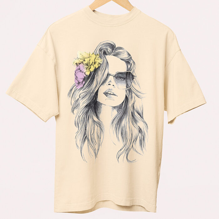 Girl's Drop Shoulder T- Shirt